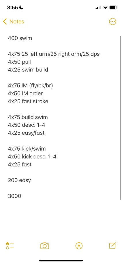 The Plunge Masters practice from Tuesday, September 6, 2022