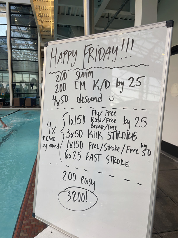 The Plunge Masters practice from Friday, September 23, 2022