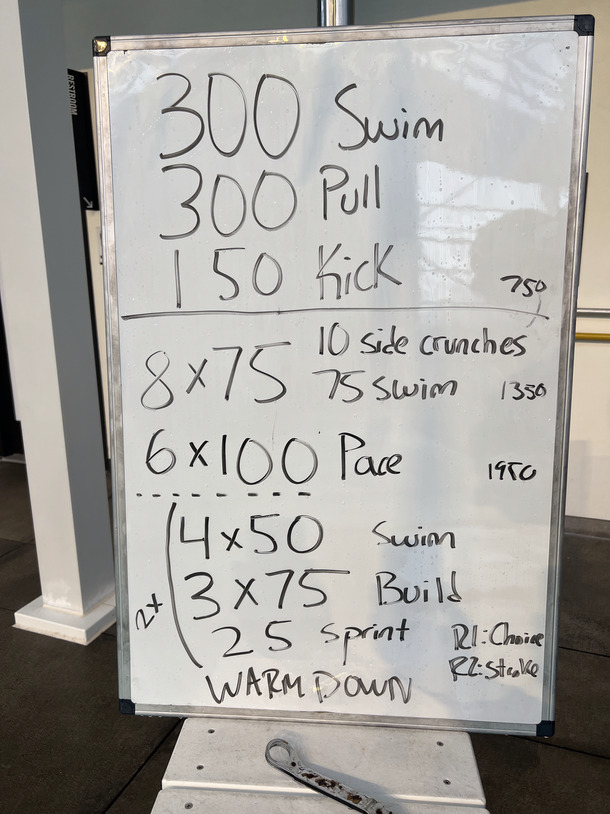 The Plunge Masters practice from Tuesday, October 18, 2022