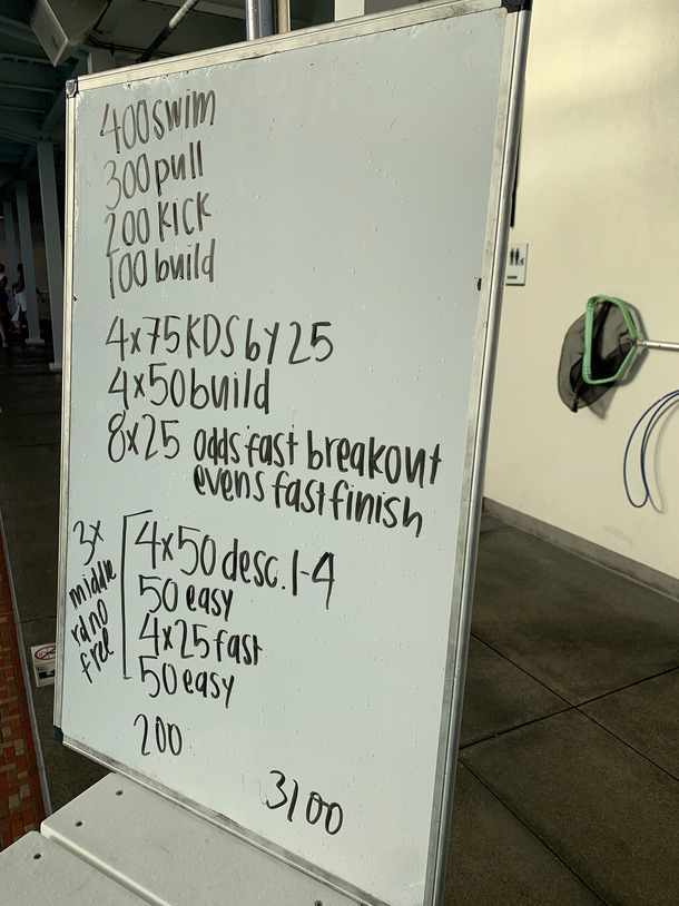 The Plunge Masters practice from Wednesday, November 9, 2022