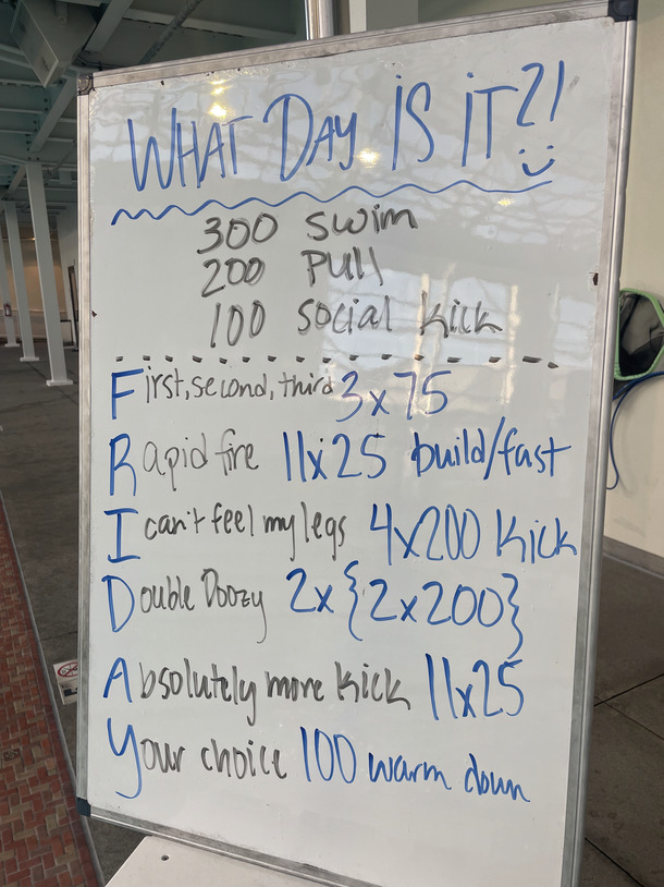 The Plunge Masters practice from Friday, November 11, 2022