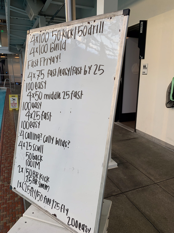 The Plunge Masters practice from Friday, December 9, 2022