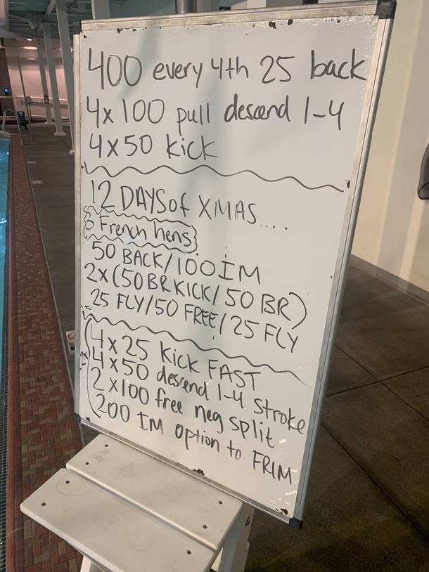 The Plunge Masters practice from Thursday, December 8, 2022