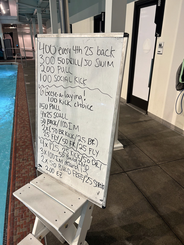 The Plunge Masters practice from Tuesday, December 13, 2022