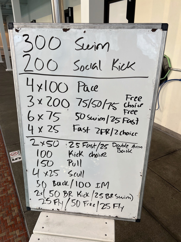 The Plunge Masters practice from Wednesday, December 14, 2022