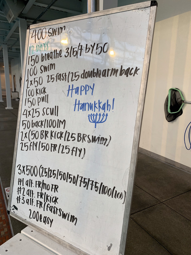 The Plunge Masters practice from Monday, December 19, 2022