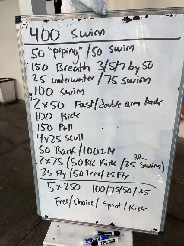 The Plunge Masters practice from Tuesday, December 20, 2022