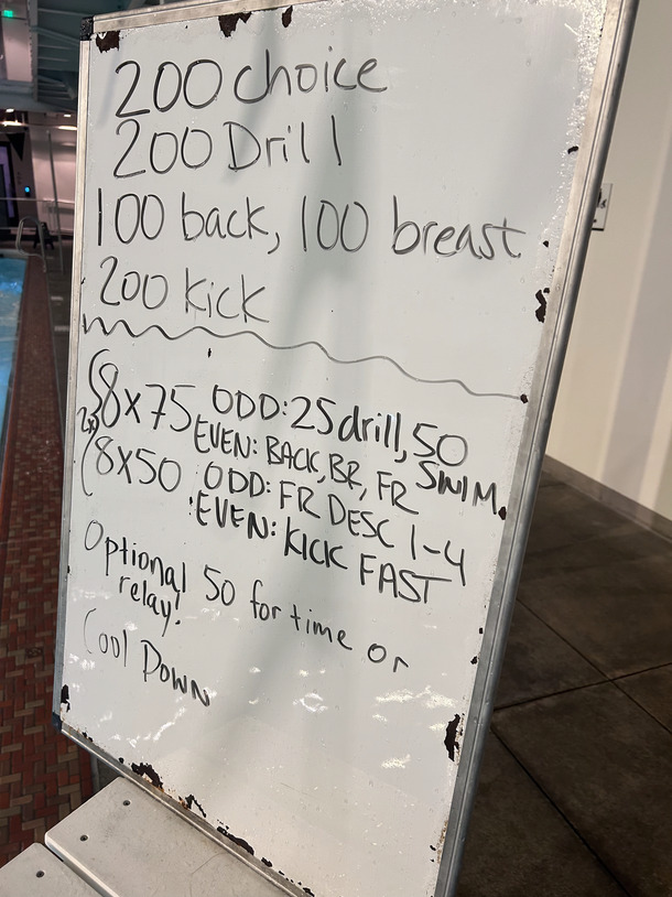 The Plunge Masters practice from Wednesday, January 18, 2023