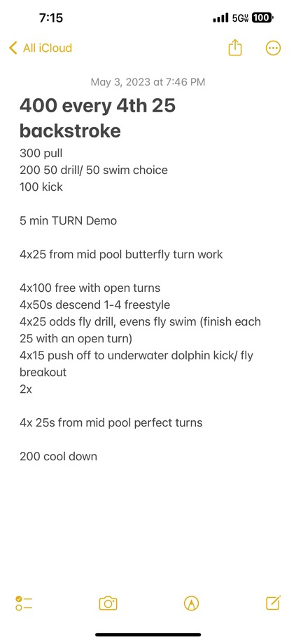 The Plunge Masters practice from Thursday, May 4, 2023