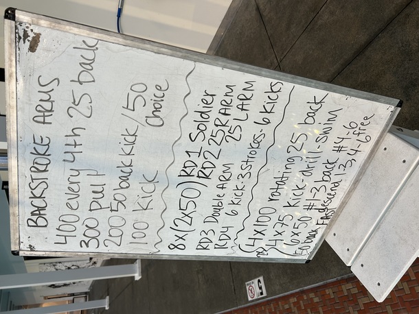 The Plunge Masters practice from Tuesday, May 9, 2023