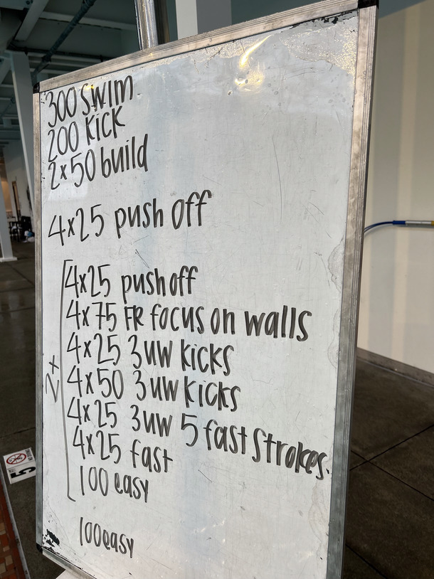 The Plunge Masters practice from Wednesday, May 24, 2023