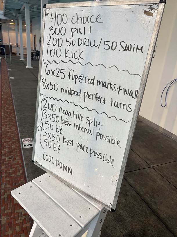 The Plunge Masters practice from Thursday, May 25, 2023