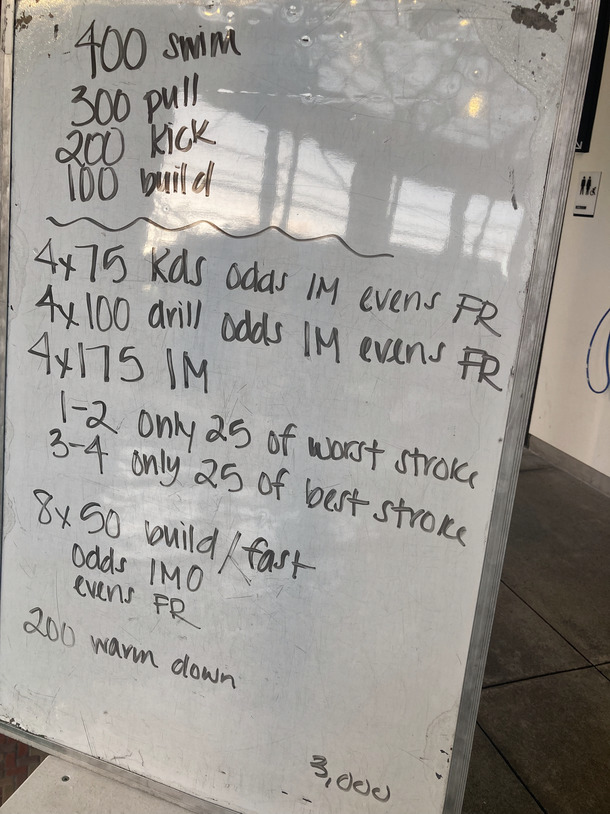 The Plunge Masters practice from Wednesday, May 31, 2023