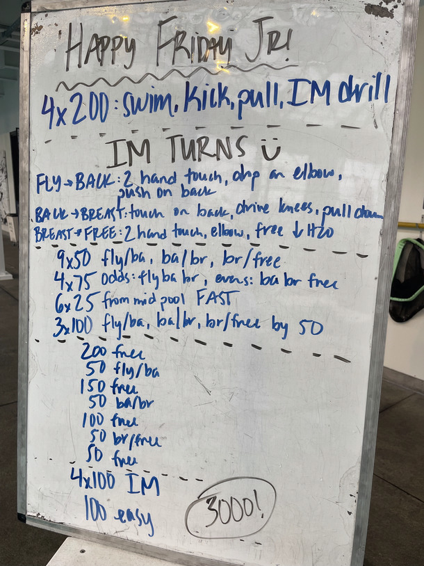 The Plunge Masters practice from Thursday, June 1, 2023