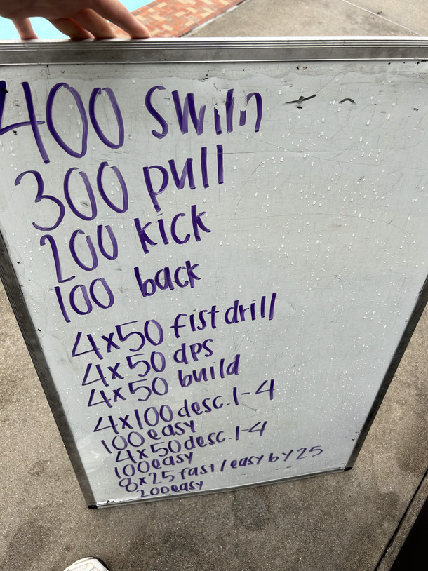 The Plunge Masters practice from Thursday, June 8, 2023