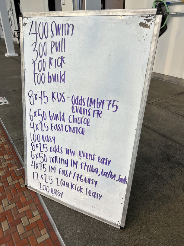 The Plunge Masters practice from Wednesday, June 14, 2023