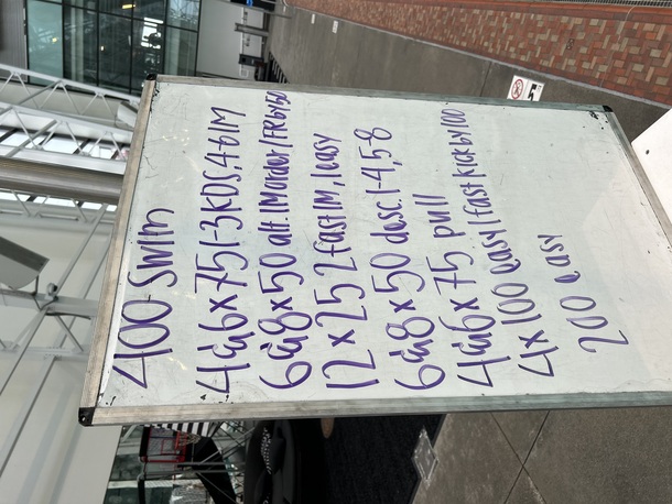 The Plunge Masters practice from Tuesday, July 11, 2023