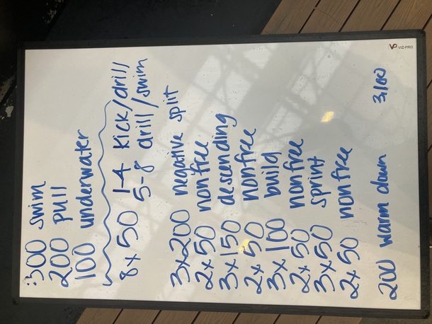 The Plunge Masters practice from Tuesday, August 15, 2023