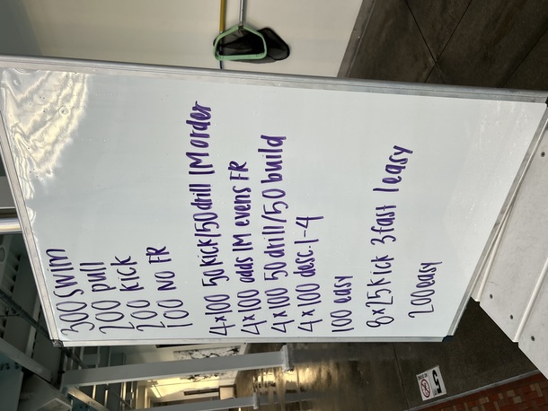 The Plunge Masters practice from Wednesday, August 23, 2023