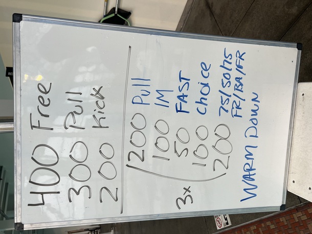 The Plunge Masters practice from Thursday, August 31, 2023