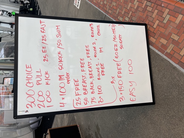 The Plunge Masters practice from Wednesday, September 6, 2023