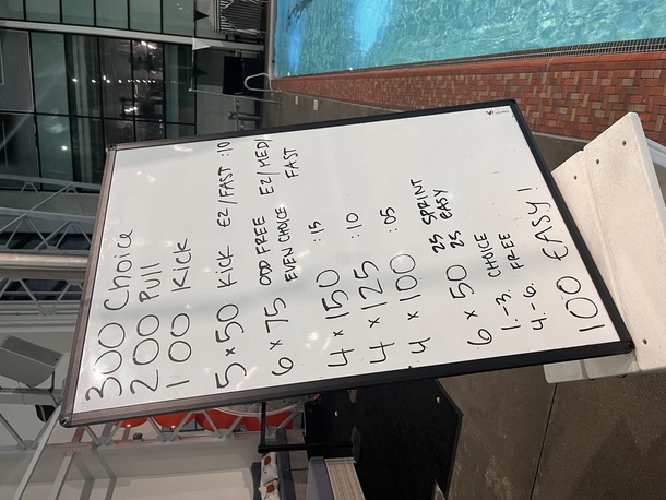 The Plunge Masters practice from Wednesday, September 27, 2023