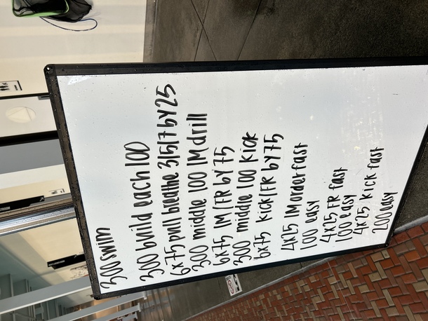 The Plunge Masters practice from Wednesday, October 4, 2023