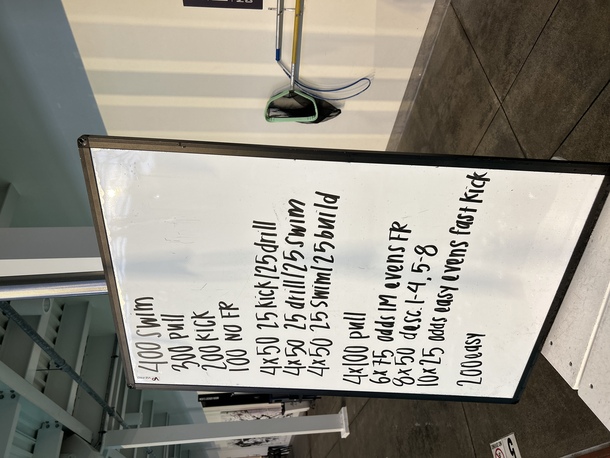 The Plunge Masters practice from Monday, October 30, 2023