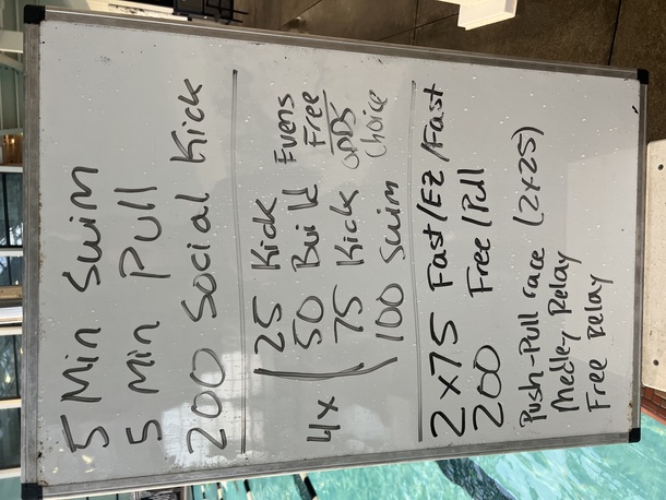 The Plunge Masters practice from Friday, November 3, 2023