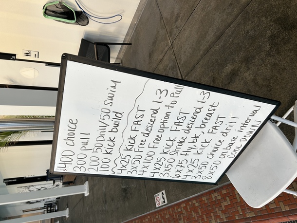 The Plunge Masters practice from Thursday, November 9, 2023