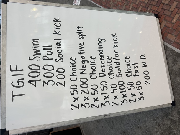 The Plunge Masters practice from Friday, March 7, 2025