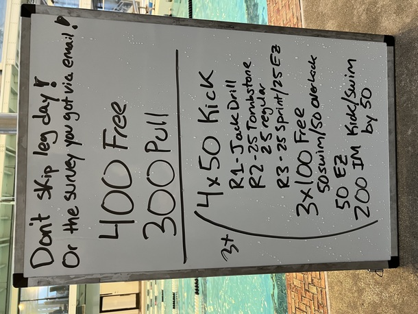 The Plunge Masters practice from Wednesday, March 12, 2025