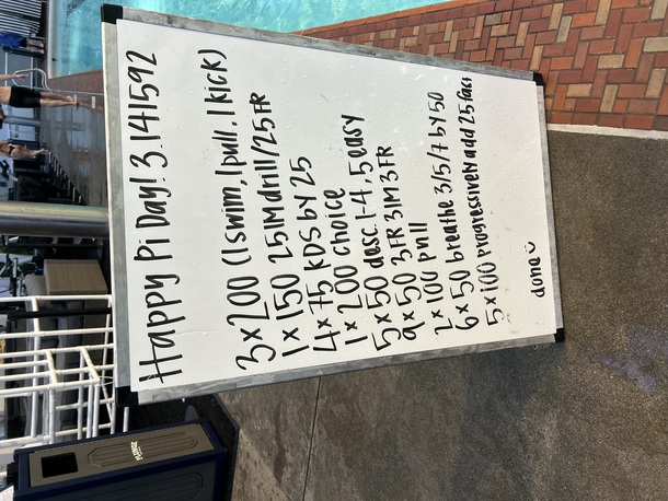 The Plunge Masters practice from Friday, March 14, 2025