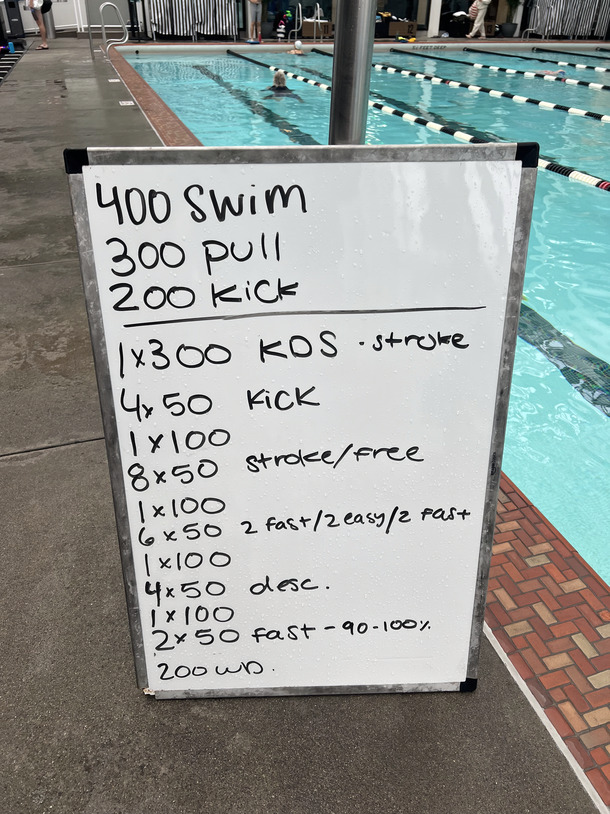 The Plunge Masters practice from Friday, April 18, 2025