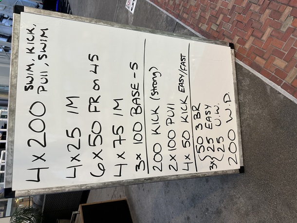 The Plunge Masters practice from Thursday, May 1, 2025