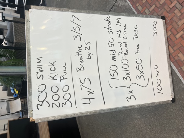 The Plunge Masters practice from Thursday, May 22, 2025