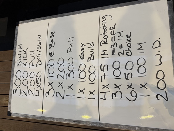 The Plunge Masters practice from Wednesday, July 2, 2025