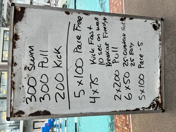 The Plunge Masters practice from Thursday, July 31, 2025