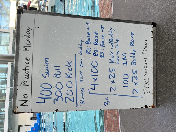 The Plunge Masters practice from Wednesday, August 27, 2025