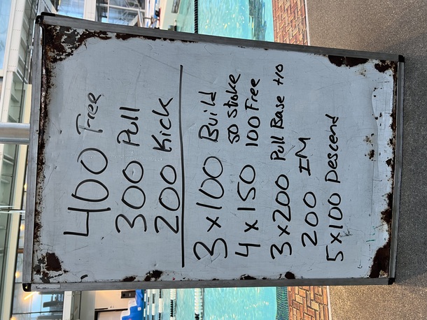 The Plunge Masters practice from Tuesday, September 2, 2025