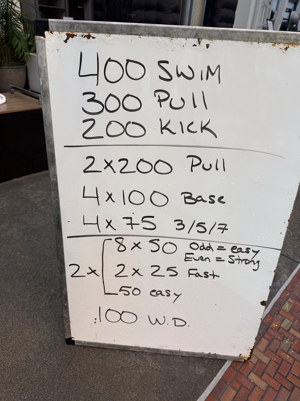 The Plunge Masters practice from Thursday, September 4, 2025