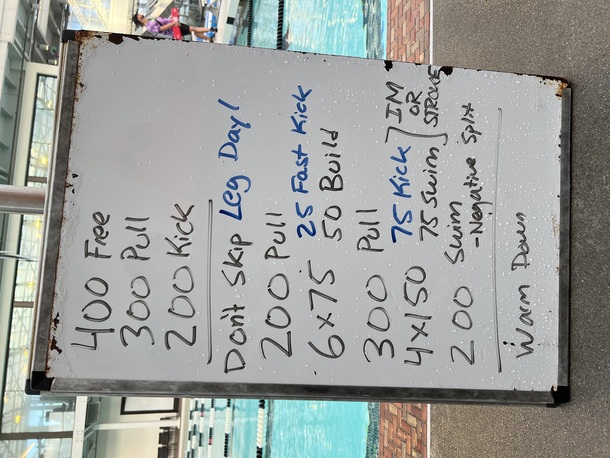 The Plunge Masters practice from Thursday, September 11, 2025