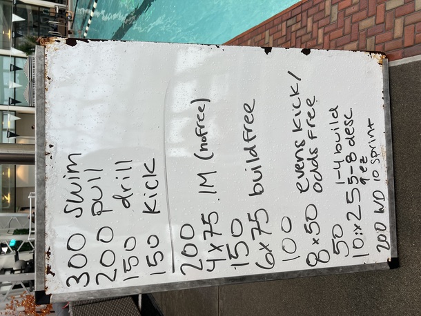 The Plunge Masters practice from Tuesday, September 16, 2025
