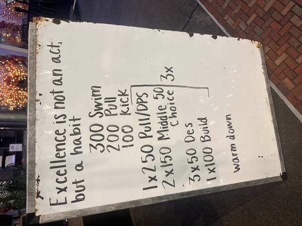 The Plunge Masters practice from Thursday, September 18, 2025