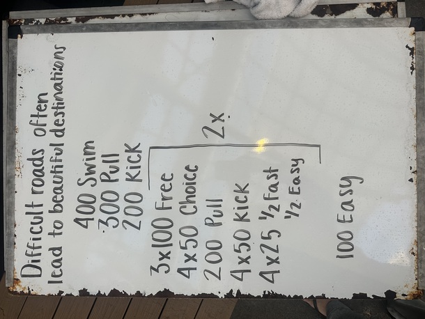 The Plunge Masters practice from Wednesday, September 24, 2025