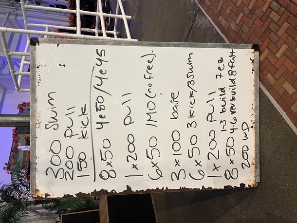 The Plunge Masters practice from Tuesday, October 7, 2025