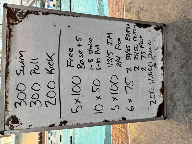 The Plunge Masters practice from Thursday, October 9, 2025