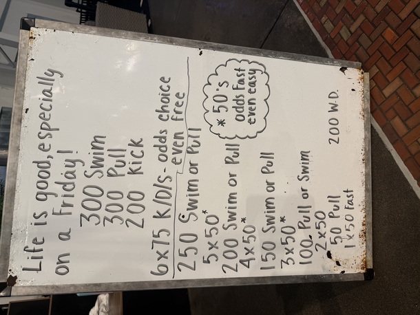 The Plunge Masters practice from Saturday, January 10, 2026