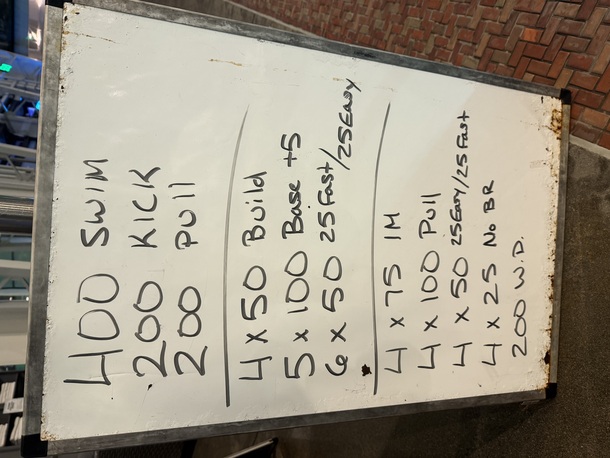 The Plunge Masters practice from Wednesday, March 4, 2026