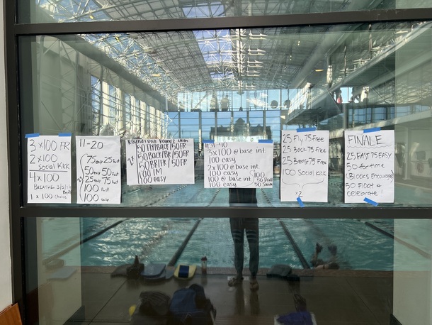 The Plunge Masters practice from Wednesday, November 22, 2023